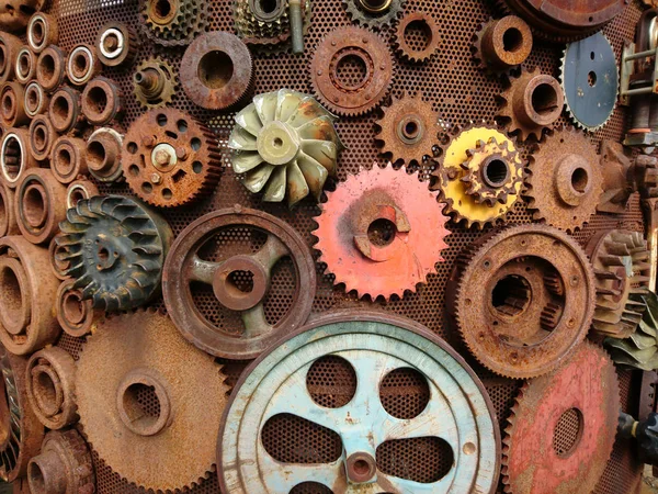 A lot of gears — Stock Photo, Image