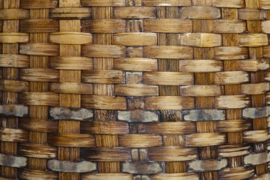 Hasır bambu desen arka plan