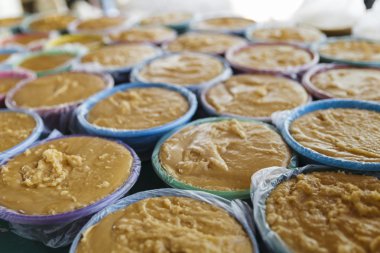 Hindistan cevizi Şeker plastik sepet