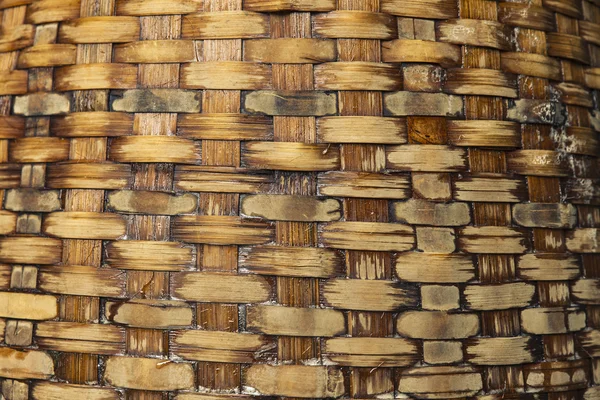 Фон из плетеного бамбука — стоковое фото