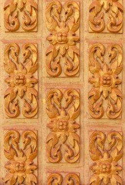 Eski geleneksel Tay tarzında doku.