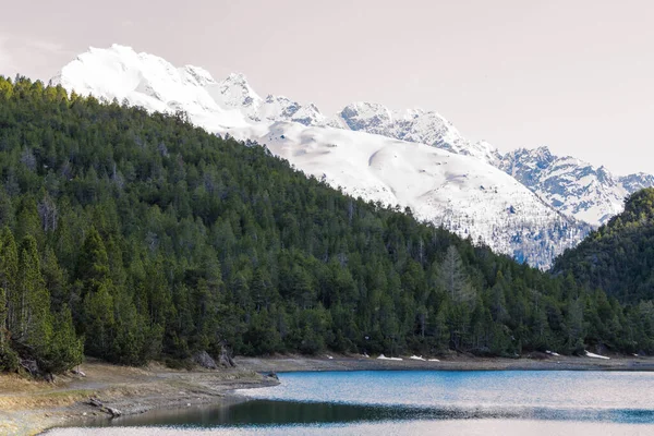 Değişik renklerde Alp panoraması