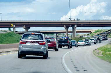 Colorado traffic backed up at on ramp