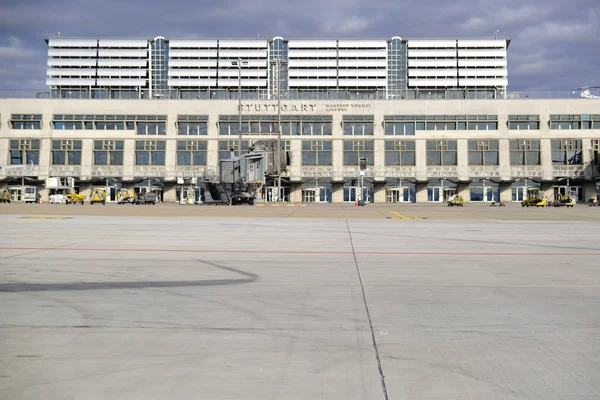 Außenansicht Des Flughafens Stuttgart Okt 2019 — Stockfoto