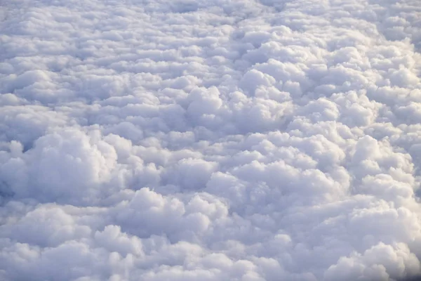 Niebo Chmury Widok Samolotu — Zdjęcie stockowe
