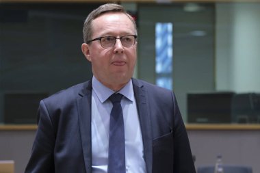 AB Eurogroup Maliye bakanları Brüksel ve Belçika'da bir araya geldi.