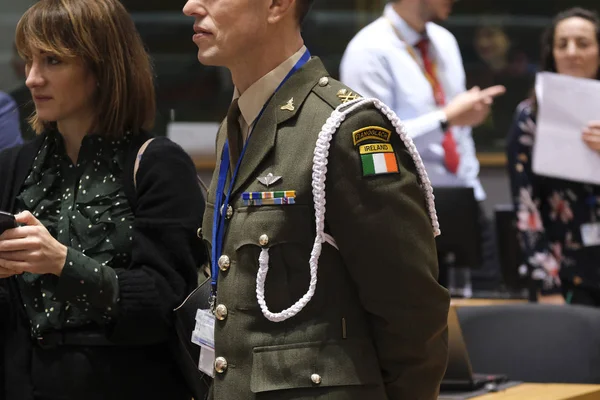 Consejo Europeo de Asuntos de Defensa en Bruselas, Bélgica —  Fotos de Stock