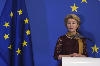 Brüksel 'deki Lizbon Anlaşması' nın 10. yıldönümü için tören