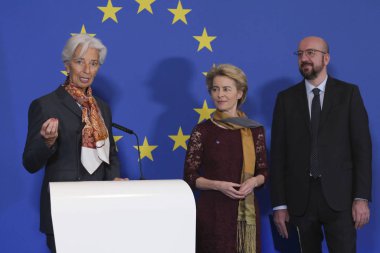 Brüksel 'deki Lizbon Anlaşması' nın 10. yıldönümü için tören