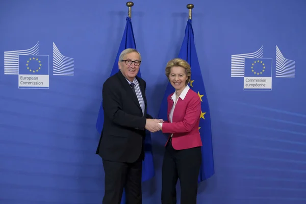 Cérémonie officielle de passation de la présidence de la Commission européenne à — Photo