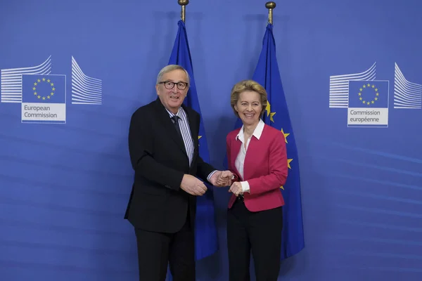 Cérémonie officielle de passation de la présidence de la Commission européenne à — Photo