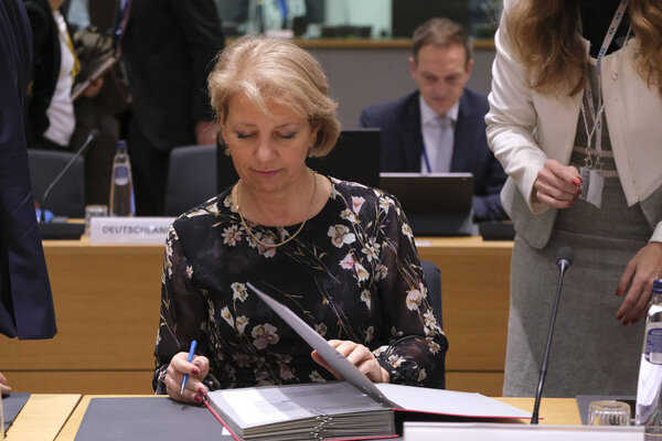 EU General Affairs Council in Brussels, Belgium