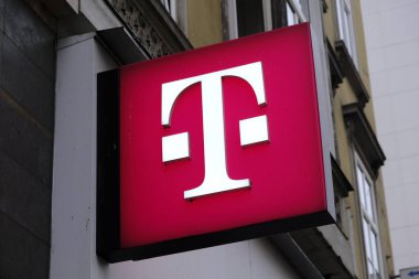 T-Mobile Retail Wireless Store in Vienna, Austria on Dec. 22, 2019. clipart