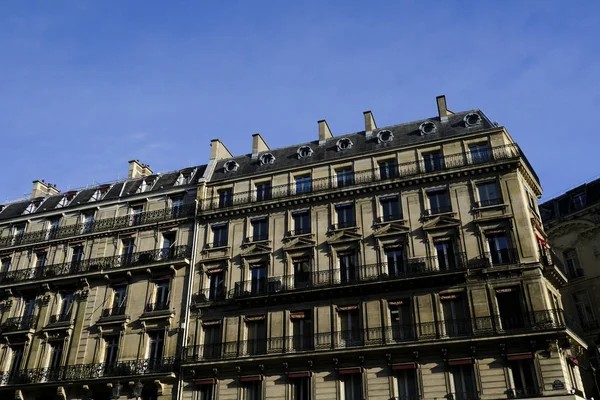 View Residential Flats Paris France Dec 2019 — Stock Photo, Image