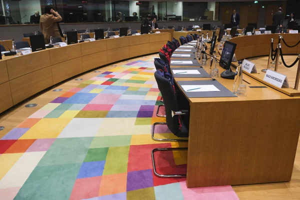 Consejo de Asuntos Exteriores de la UE en Bruselas, Bélgica —  Fotos de Stock