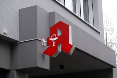 Trier, Almanya 'daki Eczane 11 Ocak 2020