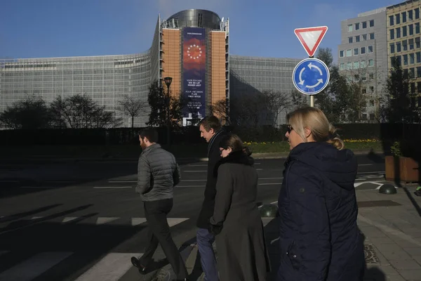 Brussels Belgium 21St January 2019 Headquarters European Commission — Stock Photo, Image