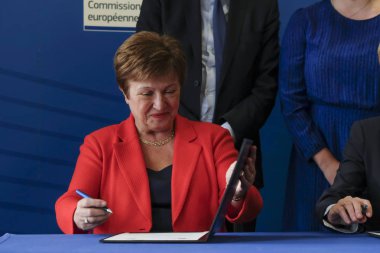 Kristalina Georgieva, Uluslararası Mon 'un genel müdürü.