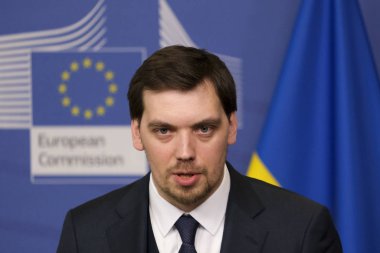 Ukrayna Başbakanı Oleksiy Honcharuk Eu Komisyonu 'nda