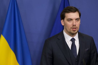 Ukrayna Başbakanı Oleksiy Honcharuk Eu Komisyonu 'nda