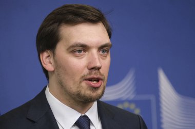 Ukrayna Başbakanı Oleksiy Honcharuk Eu Komisyonu 'nda