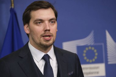 Ukrayna Başbakanı Oleksiy Honcharuk Eu Komisyonu 'nda