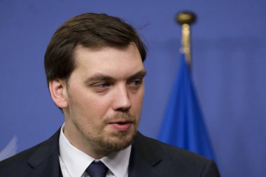 Ukrayna Başbakanı Oleksiy Honcharuk Eu Komisyonu 'nda