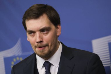 Ukrayna Başbakanı Oleksiy Honcharuk Eu Komisyonu 'nda