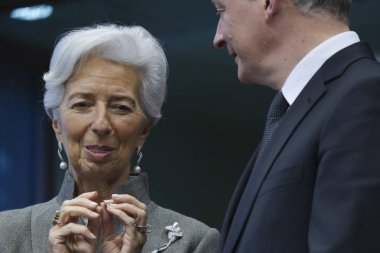 Eurogroup maliye bakanları Brüksel'de bir araya geldi, Belçika