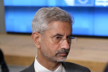 Hindistan Dışişleri Bakanı Subrahmanyam Jathe B 'de.