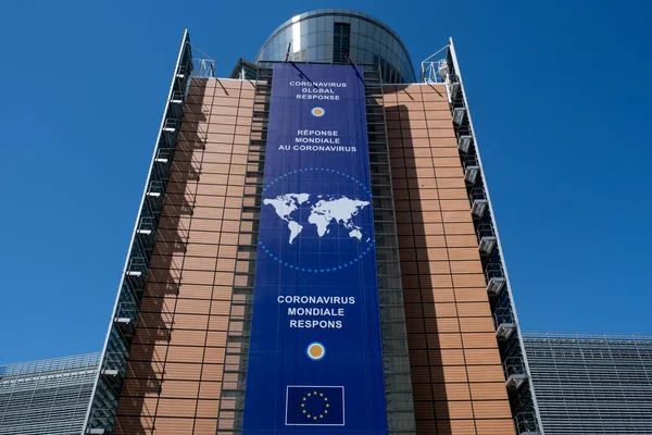 Sede Comisión Europea Bruselas Bélgica Mayo 2020 —  Fotos de Stock