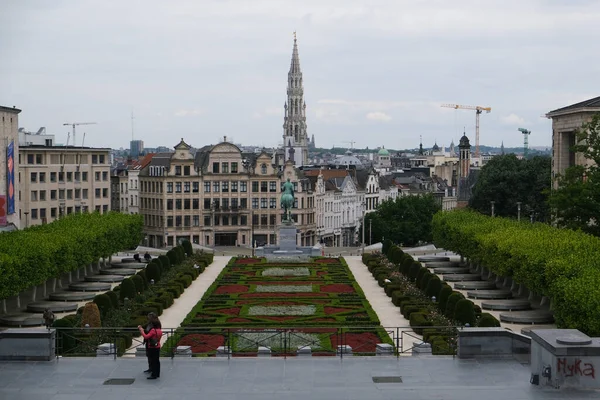 Vue Extérieure Mairie Ville Bruxelles Sur Grand Place Bruxelles Belgique — Photo