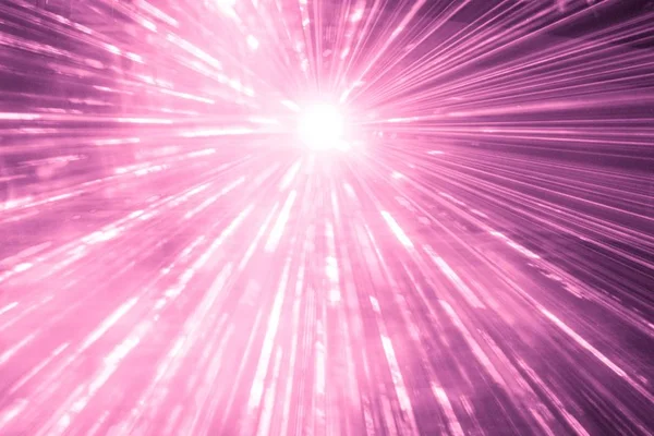 Rayos del espectáculo de láser rosa en la fiesta nocturna superior rendimiento del evento —  Fotos de Stock