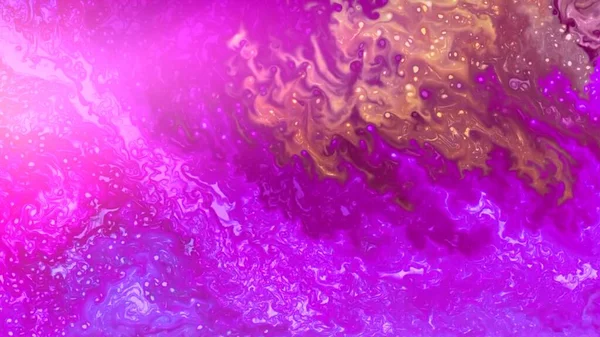 Futuristic Organic Designed neon purple pink liquid diffusion. Aqua Colourful Liquid.