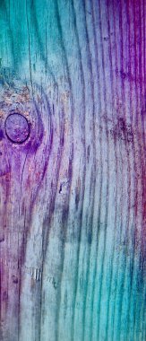 Arkaplan ve doku kavramı - mavi arka planda eski ahşap çit.