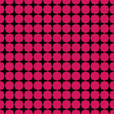 Modern yıldız çokgen biçimli desen vektörü.