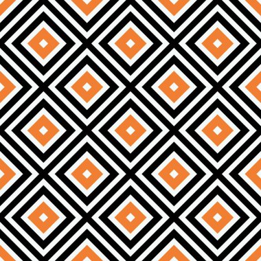 Kusursuz etnik kabile eşkenar dörtgen şekilli elmas desenli.