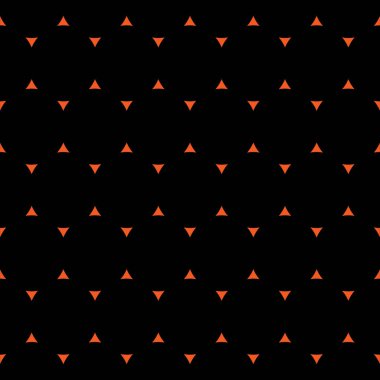 Kırmızı turuncu üçgen şekilsiz desen yıldız modern geometrik doku vektörü.