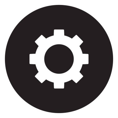 Vites simgesi vektör grafik tasarımı.