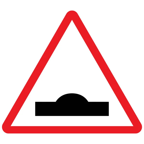 Beschleunigungszeichen. Verkehrssymbol-Vektor-Illustration. — Stockvektor