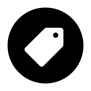 Basit fiyat etiketi vektör grafik tasarımı.