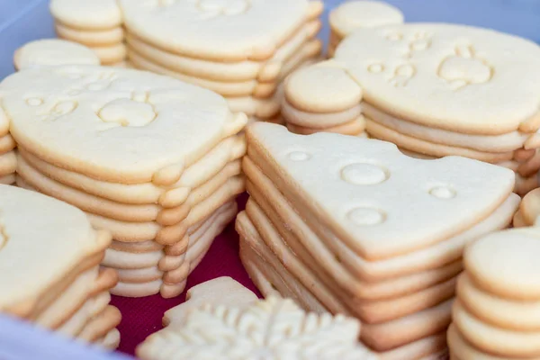 Sütés Átlátszó Dobozban Csomagolásban — Stock Fotó