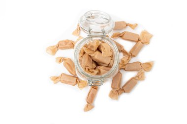 Lezzetli ev yapımı tuzlu şekerleme.