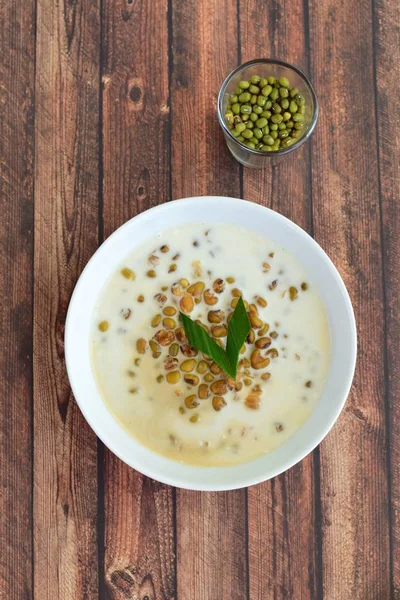 Bubur kacang hijau, mung fasulye lapası, Endonezya gıda