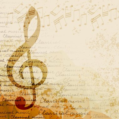 Klasik müzik arka plan