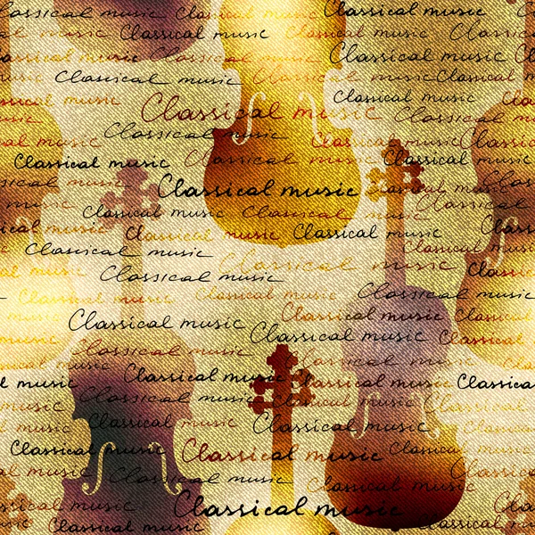 Musique classique fond — Image vectorielle