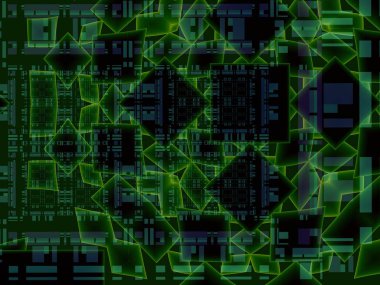 soyut fraktal arkaplan