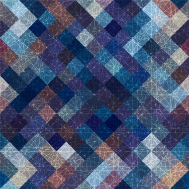 Geometrik soyut desen.