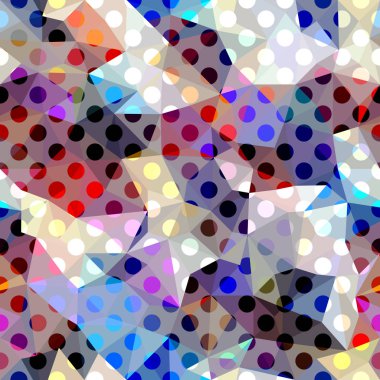 Geometrik soyut desen.