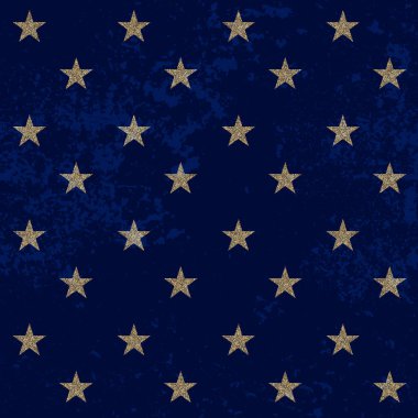 Altın yıldız desen